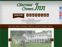 Tablet Screenshot of chestnut-inn.com